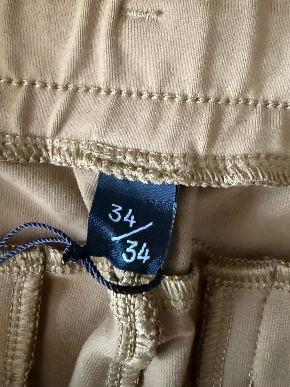 Public Rec Workday Jogger Men’s 34x34 Khaki/Tan NWOT